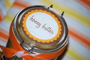 honey butter label