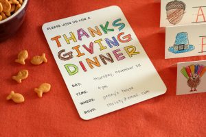 invite + snacks