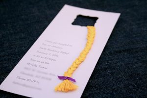 Tangled Tower Birthday Party Invitation