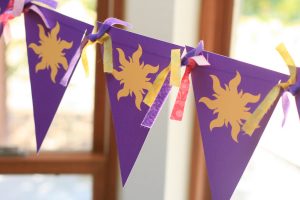 Tangled Town Square Sun Banner