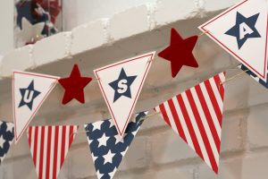 july fourth banner printable
