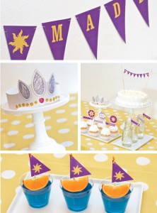 FreePrintableTangledBirthdayPartyPinableMashup