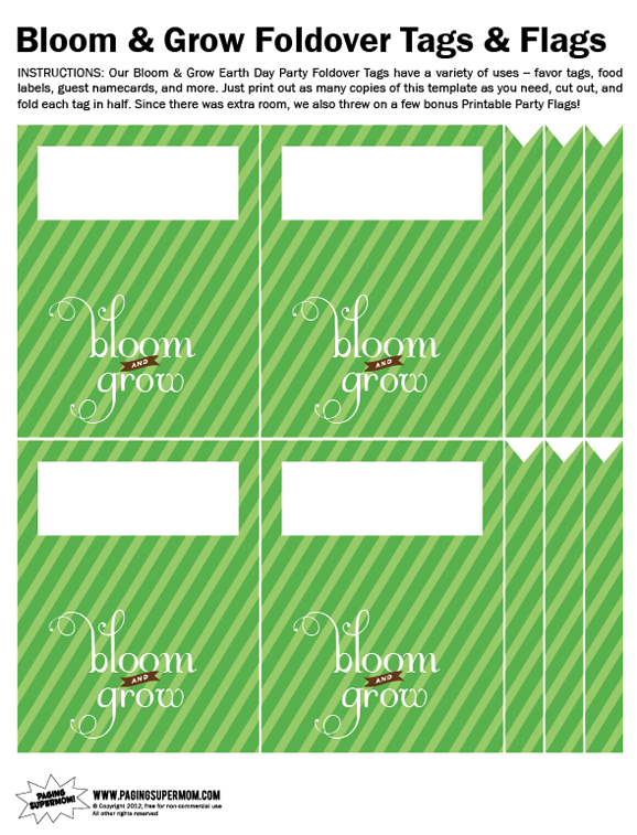 Green Diagonal Stripe Printable Flag