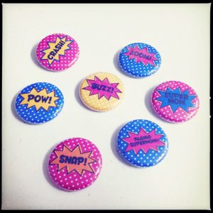 Paging Supermom Mini Flair Pins