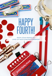 Happy Fourth of July from PagingSupermom.com and Land of Nod!