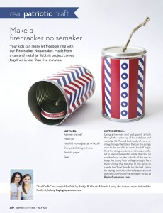 Raising Arizona Kids Magazine July 2012 tearsheet