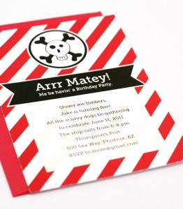 Pirate Birthday Party Invitation Printable #pirates #pirateparty
