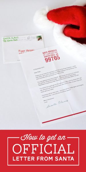 How To Get an Official Santa Letter postmarked from the North Pole #santa #santaletter #northpole #postmark #christmas
