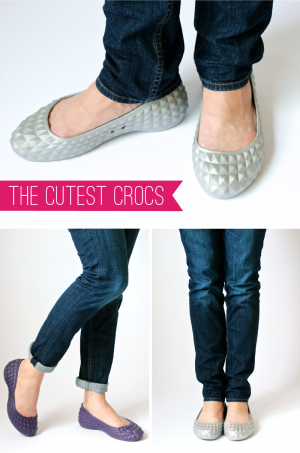 Crocs Supermolded Flats #crocs #momshoes