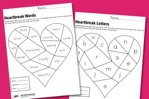 Valentine Class Worksheets