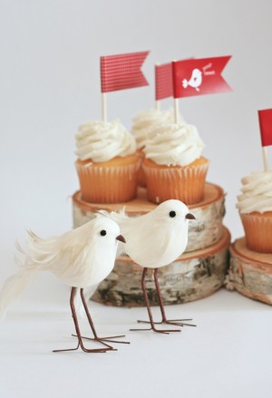 free valentine love bird cupcake toppers #valentine #printable #cupcake PagingSupermom.com