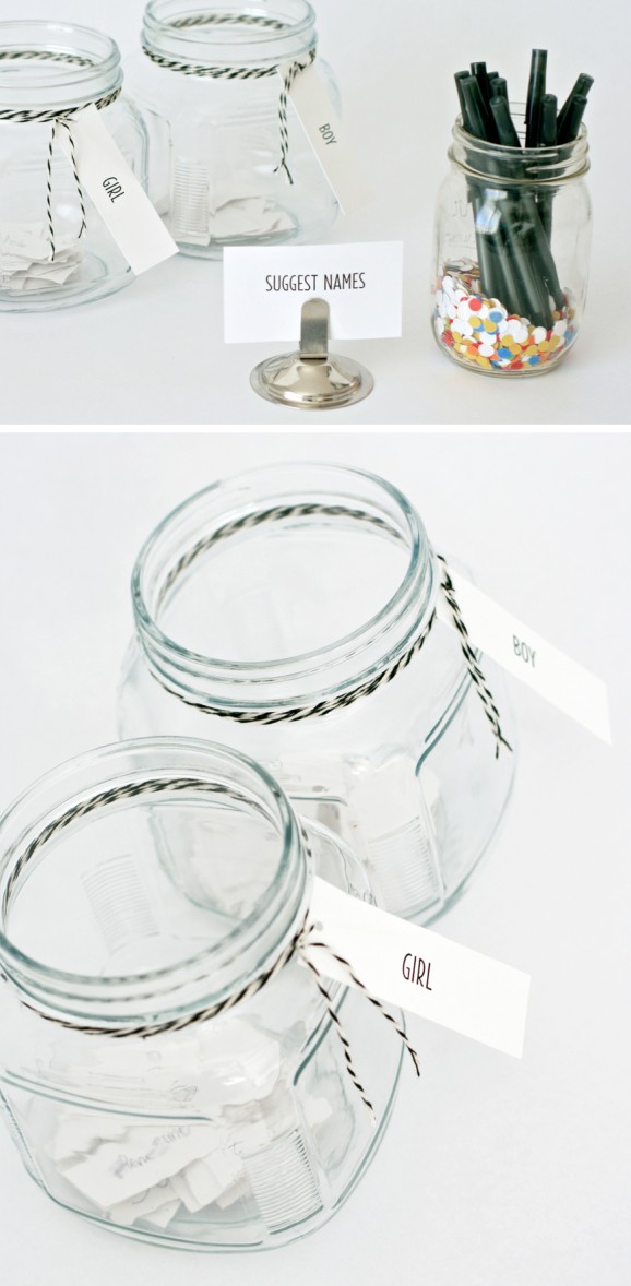 Suggest a Name Game for Baby Gender Reveal Party #genderreveal #babyshower #partygames