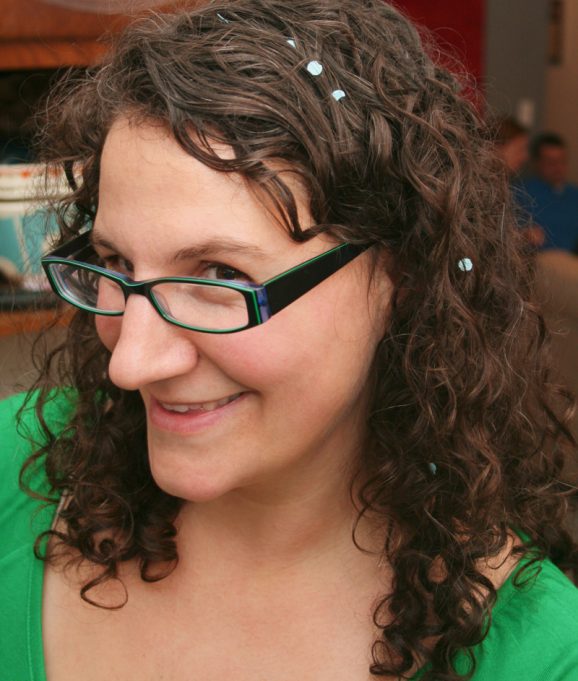 Confetti in the Mom to Be's Hair after the Big Gender Reveal #genderreveal #confetti