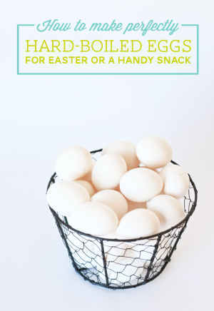 How to perfectly Hard-Boil Eggs recipe from PagingSupermom.com #eggs #easter #eggdecorating