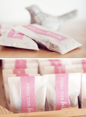Birdhouse Baby Shower Party Favors at PagingSupermom.com #babyshower #birds #babygirl