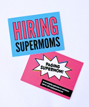 Hiring Supermoms to contribute to PagingSupermom.com