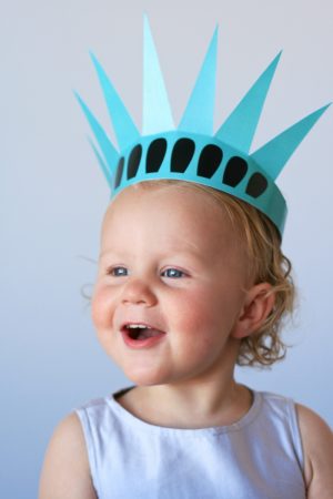 Free Printable Statue of Liberty Crown at PagingSupermom.com