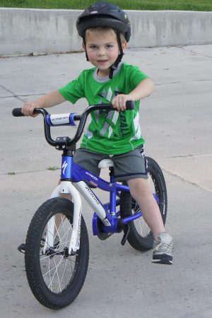 Tips for teaching a child to ride a bike at PagingSupermom.com
