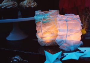 Star Gazing Party Tissue Paper Lanterns