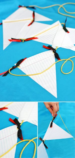 Notebook Paper Banner - Paging Supermom