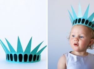 Free Printable Statue of Liberty Crown - Paging Supermom