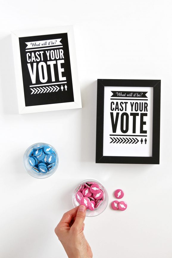 Gender Reveal Party Ideas - Free Printables for Gender Reveal Baby Shower