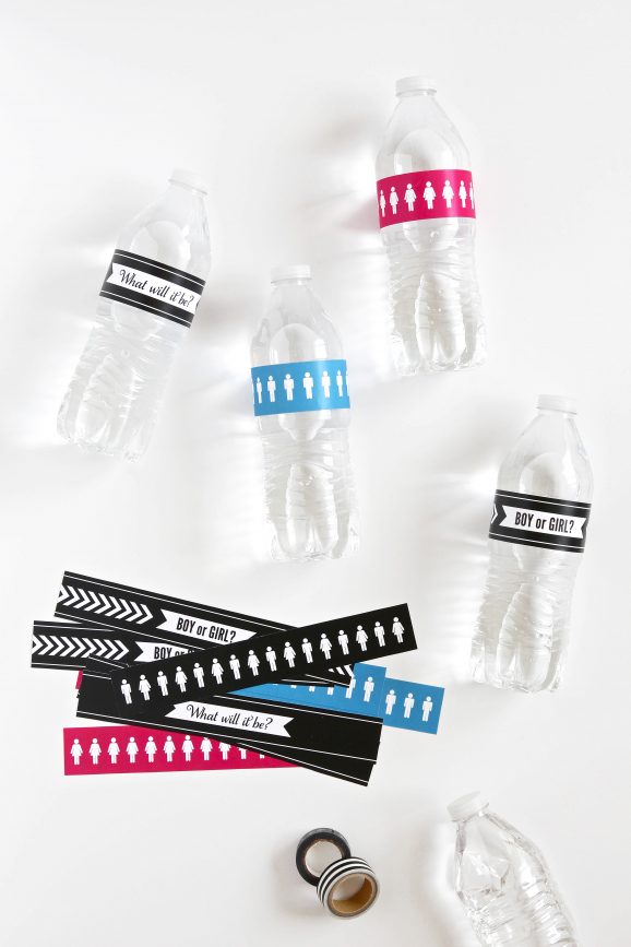 Gender Reveal Party Ideas - Free Printables for Gender Reveal Baby Shower