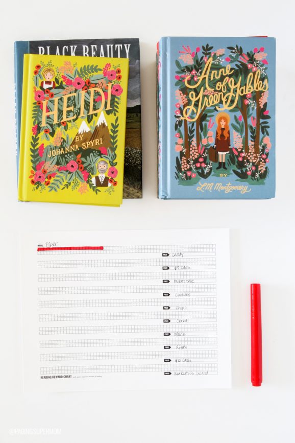 Summer Reading Chart - FREE to print - Make Your Own Reading Rewards ...