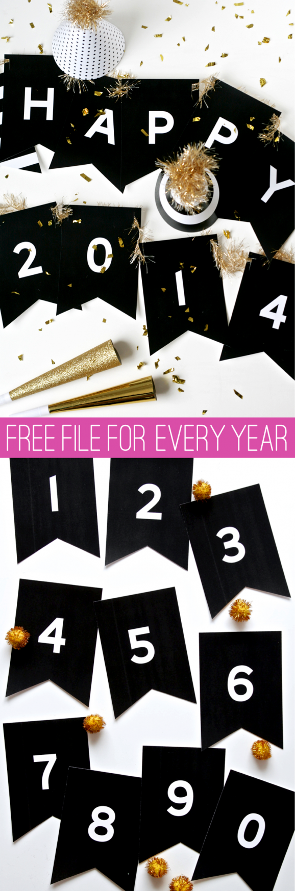 Family-Friendly New Year's Party Ideas - Free Printables &amp; Game Ideas