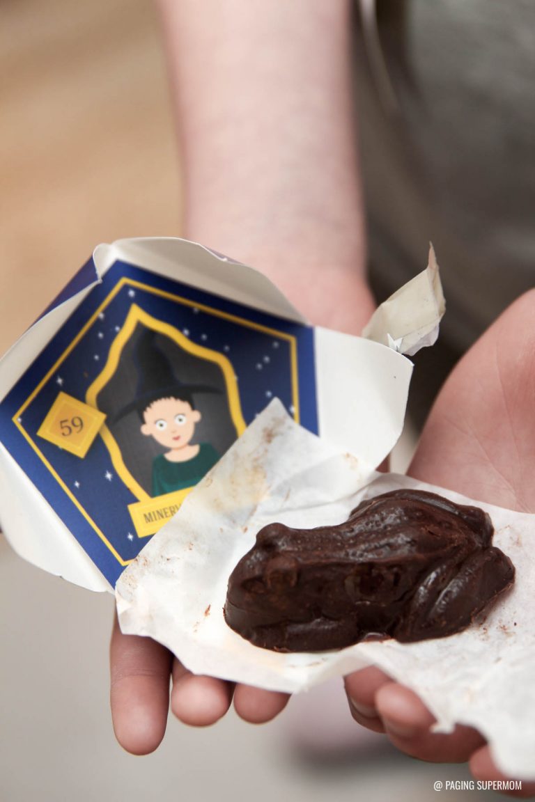 Make Harry Potter Chocolate Frogs - Free Honeydukes Frogs Packaging